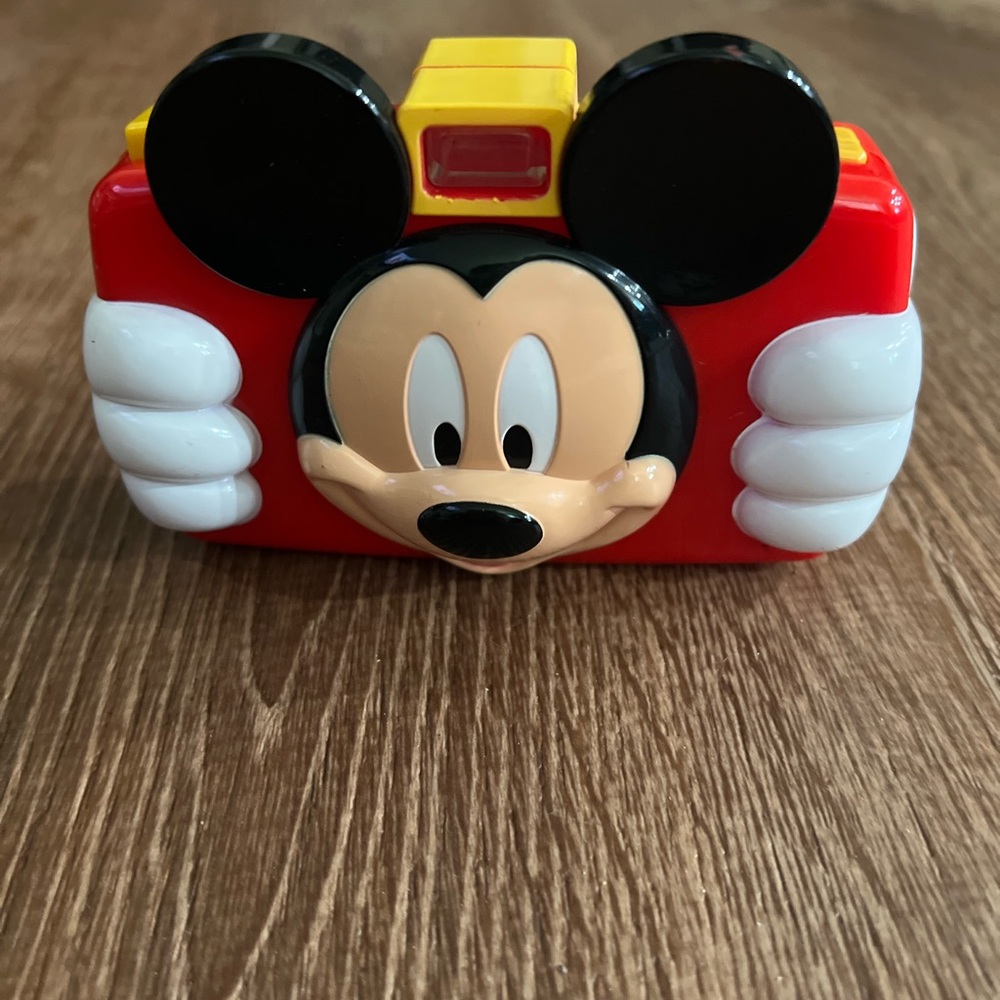 Mickey Mouse Red Toy Camera